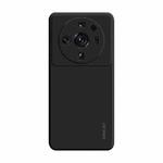 For Xiaomi 12S Ultra ENKAY Liquid Silicone Soft Shockproof Phone Case(Black)