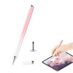 AT-28 Macarone Color Passive Capacitive Pen Mobile Phone Touch Screen Stylus with 1 Pen Head(Pink)