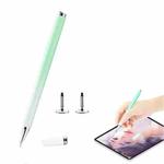 AT-28 Macarone Color Passive Capacitive Pen Mobile Phone Touch Screen Stylus with 2 Pen Head(Green)