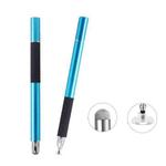 AT-31 Conductive Cloth Head + Precision Sucker Capacitive Pen Head 2-in-1 Handwriting Stylus(Light Blue)