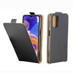 For Samsung Galaxy A23 5G Vertical Flip Leather Phone Case with Card Slot(Black)