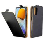 For Samsung Galaxy F23 5G / M23 5G Vertical Flip Leather Phone Case with Card Slot(Black)