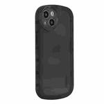 ENKAY Translucent Matte TPU Phone Case For iPhone 14(Black)