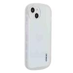 For iPhone 14 ENKAY Translucent Matte TPU Phone Case (White)
