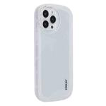 ENKAY Translucent Matte TPU Phone Case For iPhone 14 Pro(White)