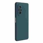For Huawei Nova 9 SE / Honor 50 SE ENKAY Liquid Silicone Shockproof Phone Case(Dark Green)