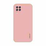 For Samsung Galaxy A22 4G ENKAY Liquid Silicone Shockproof Phone Case(Pink)