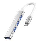 ENKAY Hat-Prince ENK-AT114 4 Ports USB 3.0 Splitter Multi-Ports Expansion HUB Extender Connector Adapter, Interface:Type-C