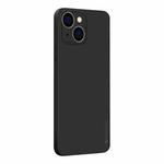 For iPhone 14 Plus PINWUYO Sense Series Liquid Silicone TPU Phone Case (Black)