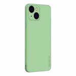 For iPhone 14 Plus PINWUYO Sense Series Liquid Silicone TPU Phone Case (Green)