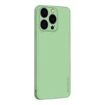 For iPhone 14 Pro PINWUYO Sense Series Liquid Silicone TPU Phone Case(Green)