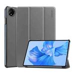 For Huawei MatePad Pro 11 2022 ENKAY Plastic Back Cover Smart Leather Stand Case(Grey)