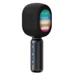 JY57 TWS Wireless Karaoke Microphone Bluetooth Handheld Portable Speaker Home KTV Player with LED Lights