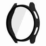 For Samsung Galaxy Watch5 40mm ENKAY Hat-Prince Full Coverage PC Frame + 9H Tempered Glass Case(Black)