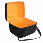 For JBL PartyBox Encore Essential Portable Shockproof Carrying Box Case(Black + Orange)