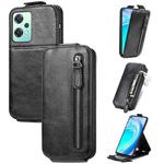 For OnePlus Nord CE 2 Lite 5G Zipper Wallet Vertical Flip Leather Phone Case(Black)