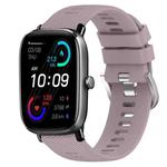 For Amazfit GTS 2 Mini 20mm Solid Color Soft Silicone Watch Band(Roland Purple)