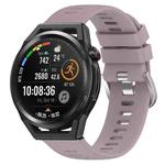 For Huawei Watch GT Runner 22mm Solid Color Soft Silicone Watch Band(Roland Purple)