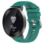 For Honor S1 18mm Solid Color Silicone Watch Band(Green)