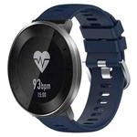 For Honor S1 18mm Solid Color Silicone Watch Band(Midnight Blue)