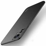 For Xiaomi 12T / 12T Pro / Redmi K50 Ultra MOFI Frosted PC Ultra-thin Hard Phone Case(Black)