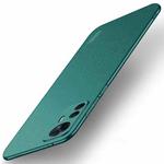 For Xiaomi 12T / 12T Pro / Redmi K50 Ultra MOFI Frosted PC Ultra-thin Hard Phone Case(Green)