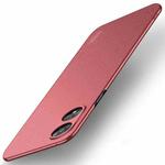 For OPPO A97 5G MOFI Frosted PC Ultra-thin Hard Phone Case(Red)