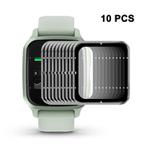 10 PCS For Garmin Venu SQ 2 ENKAY 3D Full Coverage Soft PC Edge + PMMA HD Screen Protector Film(Music Version)