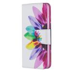 Colored Drawing Pattern Horizontal Flip Leather Case for Huawei Honor10i / P Smart Plus,with Holder & Card Slots & Wallet(Sunflower)