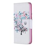 Colored Drawing Pattern Horizontal Flip Leather Case for Huawei Honor10i / P Smart Plus,with Holder & Card Slots & Wallet(Tree)