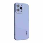 For iPhone 14 Pro Max ENKAY Liquid Silicone Shockproof Phone Case (Purple)