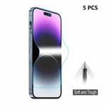 5 PCS ENKAY Full Glue Explosion-proof Hydrogel Film For iPhone 14 Pro Max