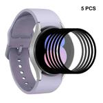 5 PCS For Samsung Galaxy Watch5 40mm ENKAY 9H Full Cover Tempered Glass Watch Film