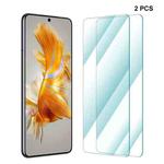 For Huawei Mate 50 / 50E 2pcs ENKAY 0.26mm 9H 2.5D Curved Tempered Glass Flim