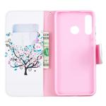 Colored Drawing Pattern Horizontal Flip Leather Case for Huawei P30 Lite,with Holder & Card Slots & Wallet(Tree)