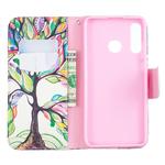 Colored Drawing Pattern Horizontal Flip Leather Case for Huawei P30 Lite,with Holder & Card Slots & Wallet(Tree of Life)