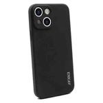 For iPhone 14 Plus ENKAY Liquid Silicone Shockproof Soft Phone Case(Black)