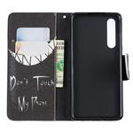 Colored Drawing Pattern Horizontal Flip Leather Case for Huawei P30,with Holder & Card Slots & Wallet(Smirk)