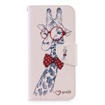 Colored Drawing Pattern Horizontal Flip Leather Case for Huawei P Smart & Honor 10 Lite, with Holder & Card Slots & Wallet(Deer)