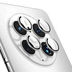 For Huawei Mate 50 / 50E ENKAY 9H Rear Camera Aluminium Alloy Tempered Glass Film(Silver)