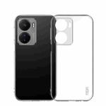 For vivo iQOO Z6 MOFI Ming Series Ultra-thin TPU Phone Case(Transparent)