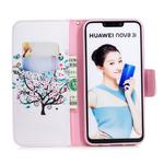 Colored Drawing Pattern Horizontal Flip Leather Case for Huawei Nova 3i&P smart plus,with Holder & Card Slots & Wallet(Tree)