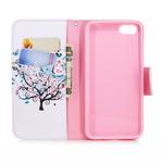 Colored Drawing Pattern Horizontal Flip Leather Case for HuaweiY5&Y5Prime,with Holder & Card Slots & Wallet(Tree)