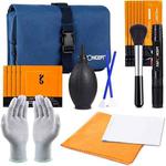 K&F Concept SKU.1697 Cleaning Kit 23 In 1 With Blue Waterproof Bag For DSLR Camera Cleaning Kit