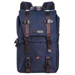 K&F CONCEPT KF13.087 Multifunctional Dual-layer Waterproof Shockproof Camera Backpack Travel Tripod Bag