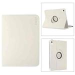 For iPad 10th Gen 10.9 2022 ENKAY Hat-Prince 360 Degree Rotation Litchi Leather Smart Tablet Case(White)