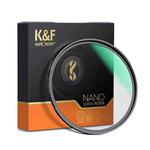 K&F CONCEPT KF01.1682 82mm Black Mist Soft Diffusion 1/2 Lens Filter, Special Effects Shoot Video Like Movies