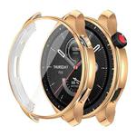 For Amazfit GTR 4 ENKAY Hat-Prince Electroplated TPU Case with Screen Film(Golden)