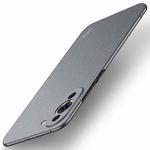 For Huawei Nova 10 Pro MOFI Fandun Series Frosted PC Ultra-thin Phone Case(Gray)