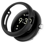 For Google Pixel Watch PC All-inclusive Hollowed Protective Case(Black)